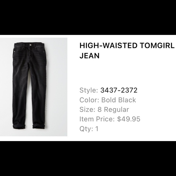 AE High Waisted Tomgirl Jean - Picture 10 of 10